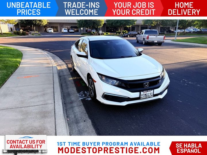 2019 HONDA CIVIC for sale in MODESTO