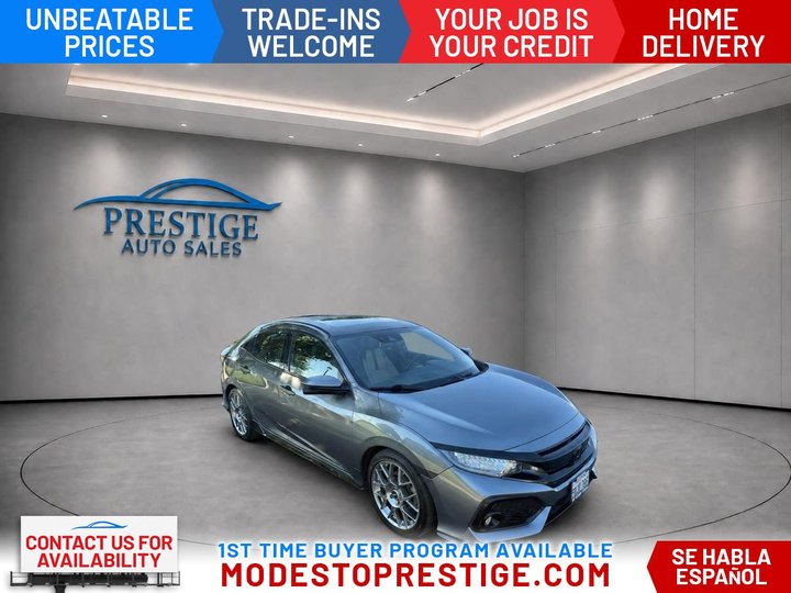 2018 HONDA CIVIC for sale in MODESTO