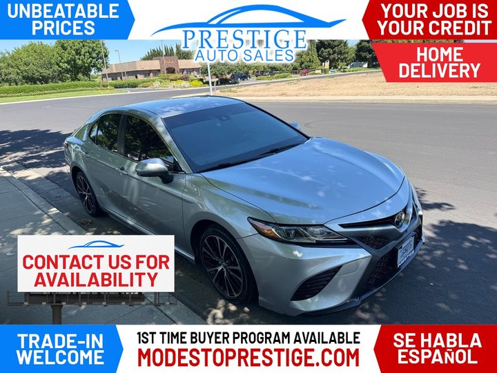 2018 TOYOTA CAMRY for sale in MODESTO