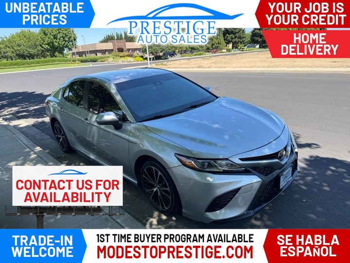 2018 TOYOTA CAMRY for sale in MODESTO