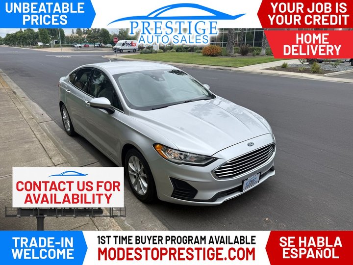 2019 FORD FUSION for sale in MODESTO