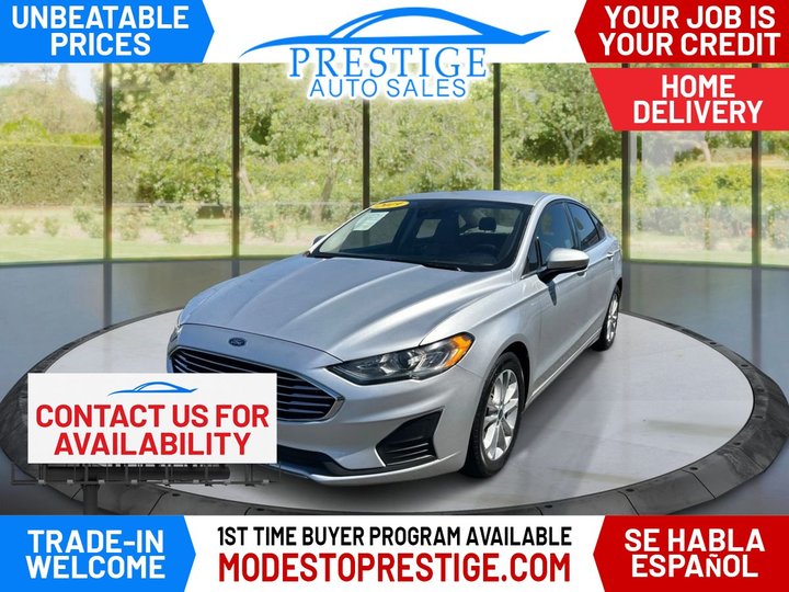2019 FORD FUSION for sale in MODESTO