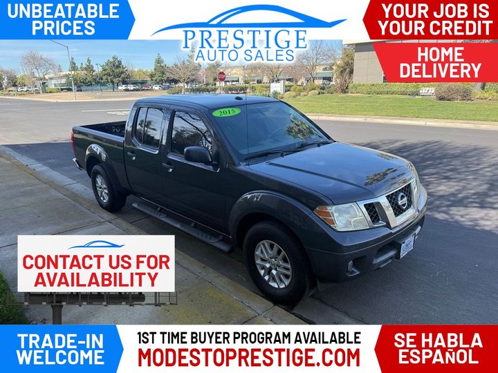 2015 NISSAN FRONTIER CREW CAB for sale in MODESTO