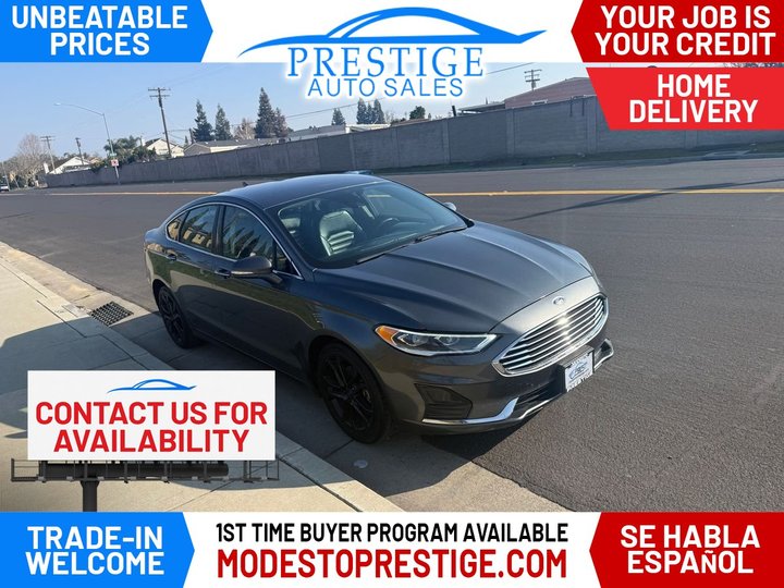 2019 FORD FUSION for sale in MODESTO