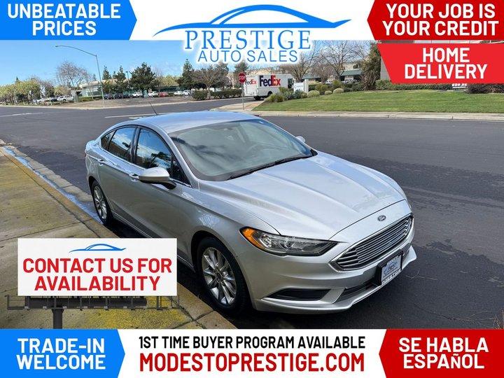 2017 FORD FUSION for sale in MODESTO