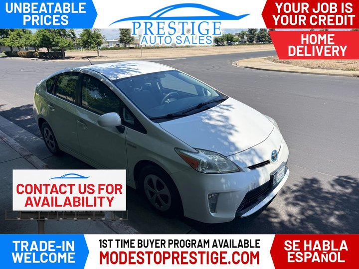 2013 TOYOTA PRIUS for sale in MODESTO