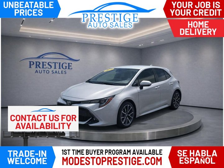 2019 TOYOTA COROLLA HATCHBACK for sale in MODESTO