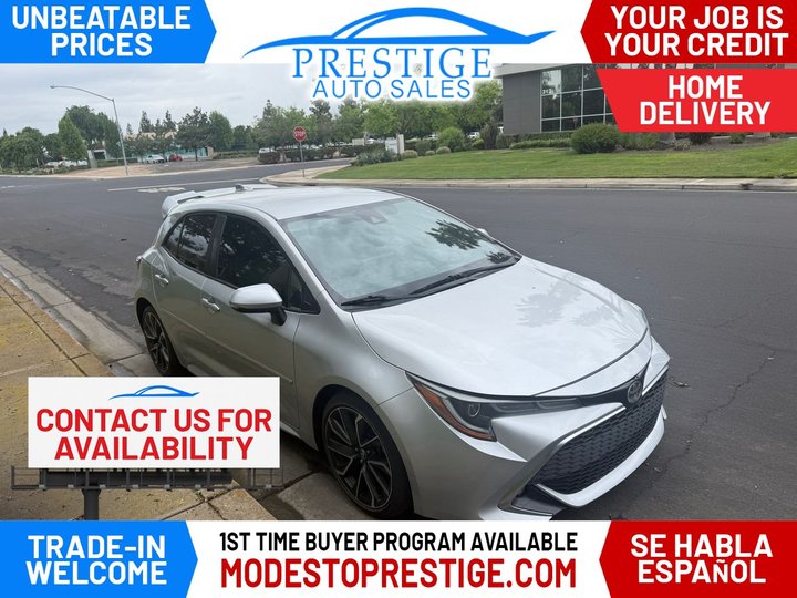 2019 TOYOTA COROLLA HATCHBACK for sale in MODESTO