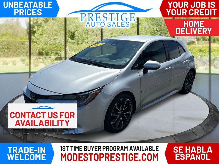 2019 TOYOTA COROLLA HATCHBACK for sale in MODESTO
