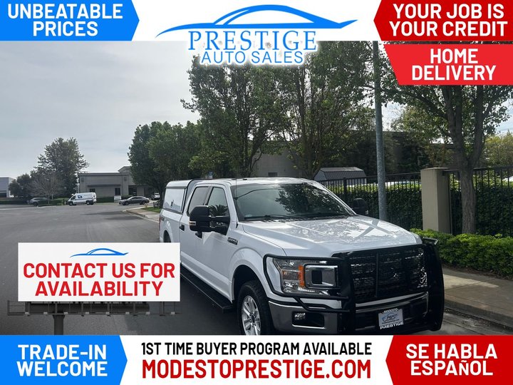 2018 FORD F150 SUPERCREW CAB for sale in MODESTO