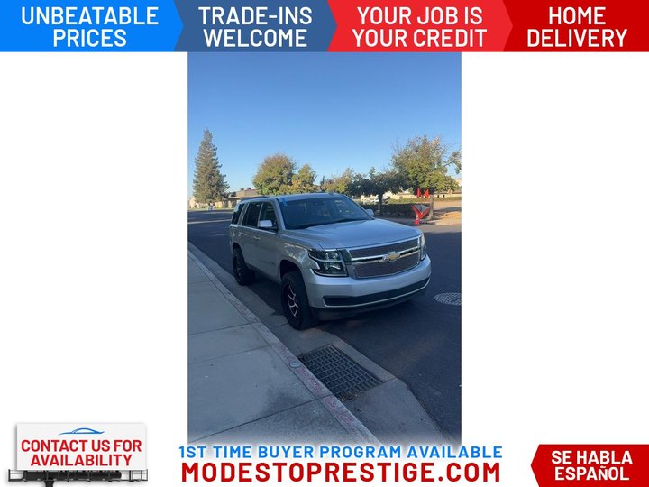 2015 CHEVROLET TAHOE for sale in MODESTO
