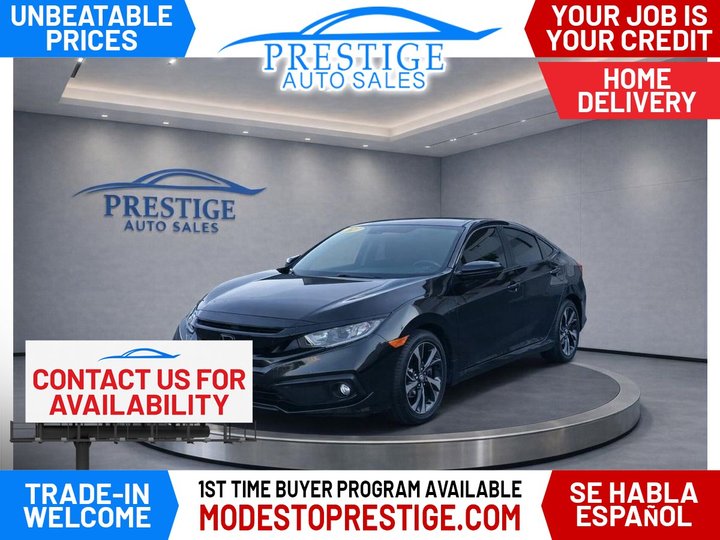 2020 HONDA CIVIC for sale in MODESTO