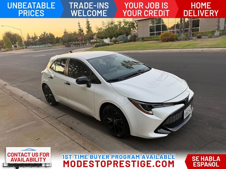 2021 TOYOTA COROLLA HATCHBACK for sale in MODESTO