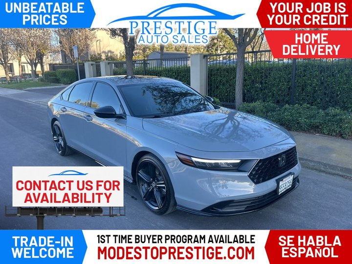 2023 HONDA ACCORD HYBRID for sale in MODESTO