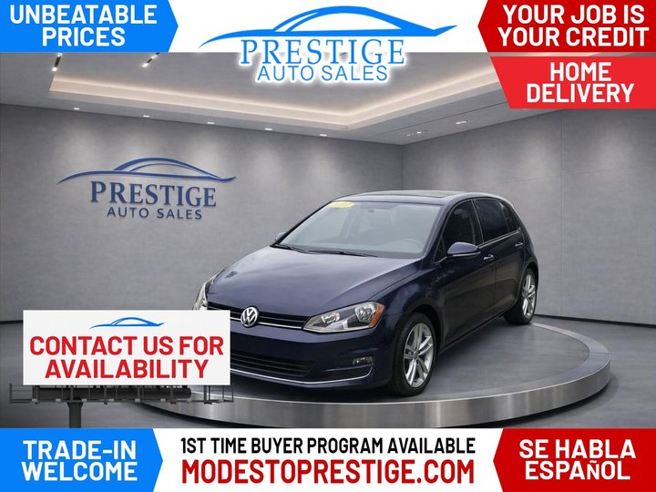 2017 VOLKSWAGEN GOLF for sale in MODESTO