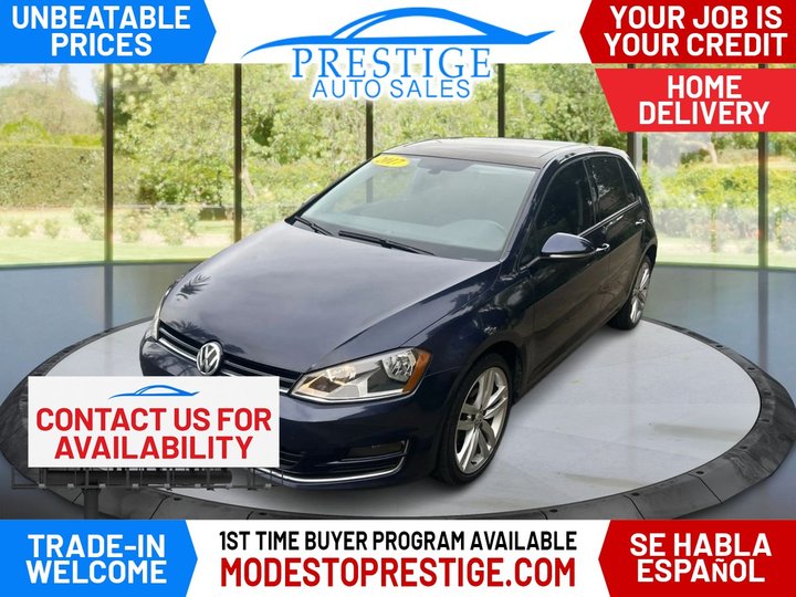 2017 VOLKSWAGEN GOLF for sale in MODESTO