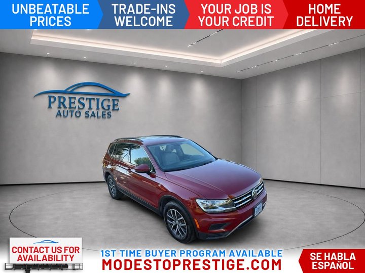 2019 VOLKSWAGEN TIGUAN for sale in MODESTO