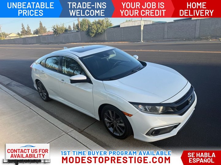2021 HONDA CIVIC for sale in MODESTO