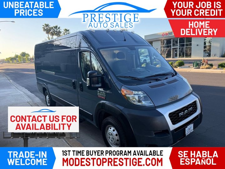 2019 RAM PROMASTER CARGO VAN for sale in MODESTO
