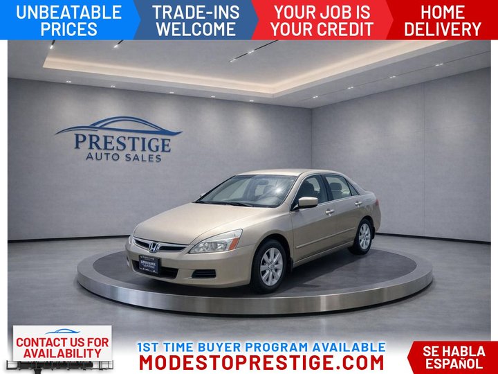2007 HONDA ACCORD for sale in MODESTO