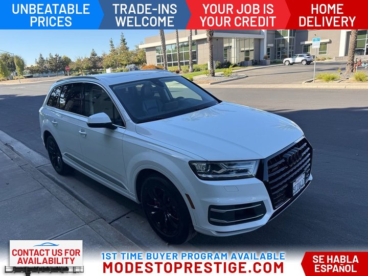 2017 AUDI Q7 for sale in MODESTO
