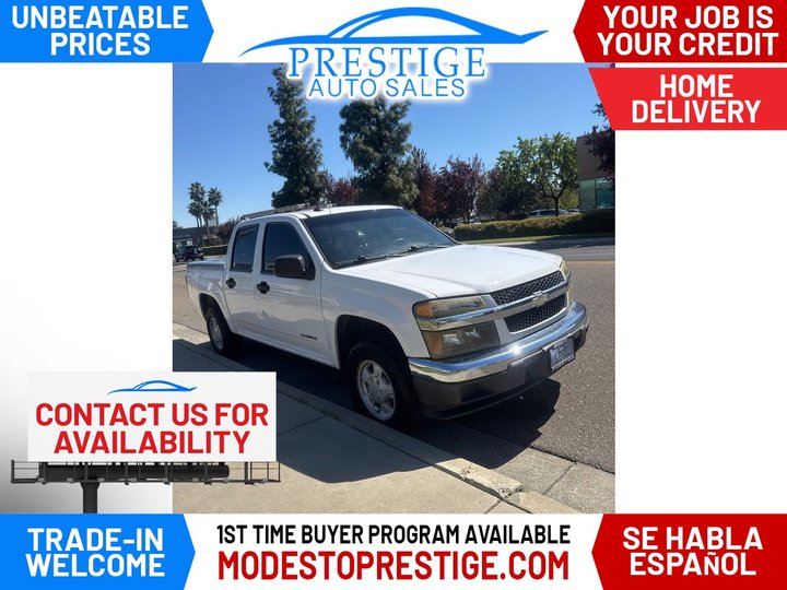 2005 CHEVROLET COLORADO CREW CAB for sale in MODESTO