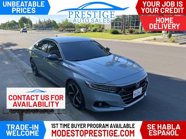 2022 HONDA ACCORD HYBRID for sale in MODESTO