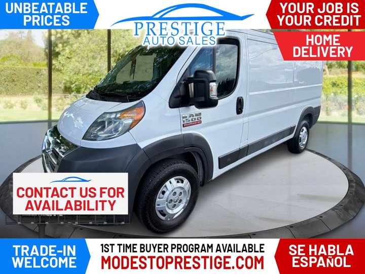 2017 RAM PROMASTER CARGO VAN for sale in MODESTO