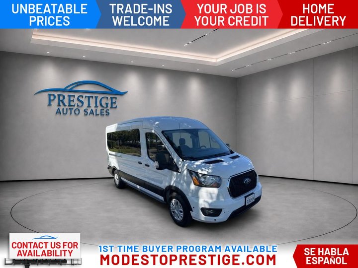 2024 FORD TRANSIT 350 PASSENGER VAN for sale in MODESTO