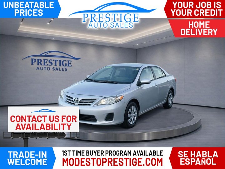 2013 TOYOTA COROLLA for sale in MODESTO