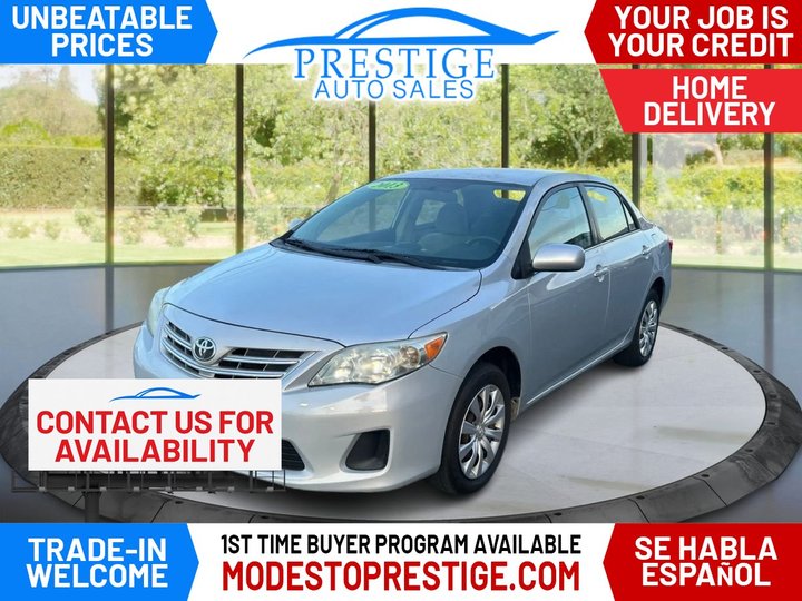 2013 TOYOTA COROLLA for sale in MODESTO