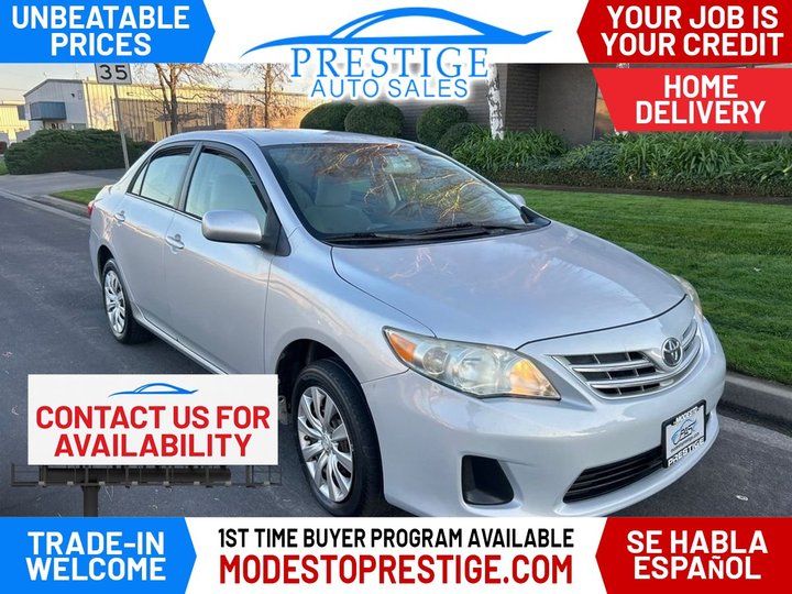 2013 TOYOTA COROLLA for sale in MODESTO