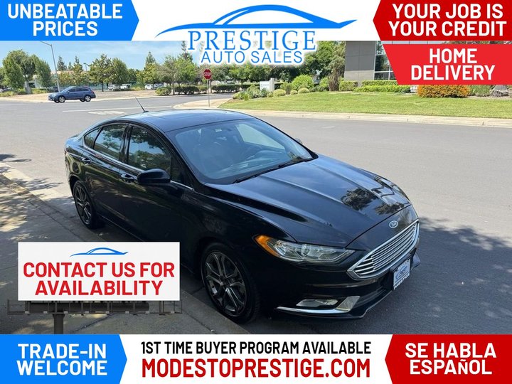 2017 FORD FUSION for sale in MODESTO
