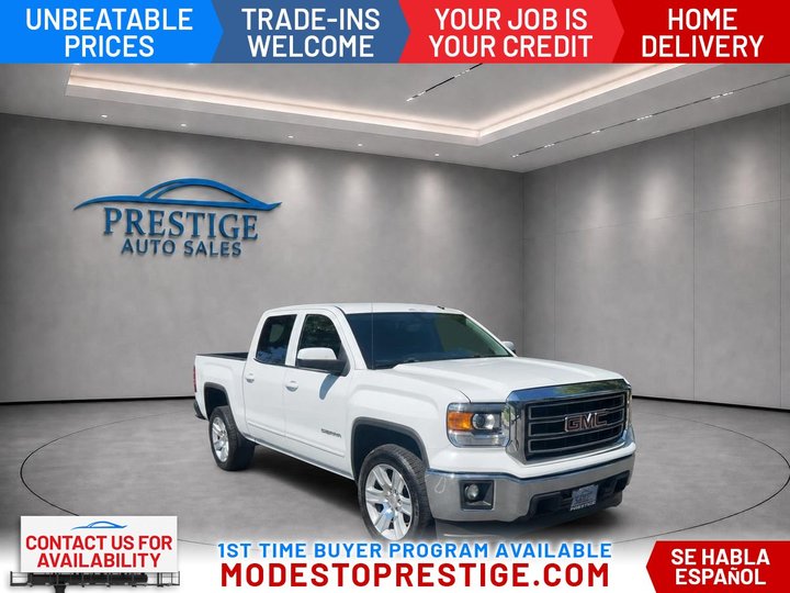 2015 GMC SIERRA 1500 CREW CAB for sale in MODESTO