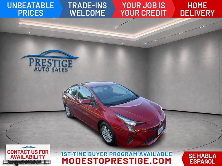 2017 TOYOTA PRIUS for sale in MODESTO