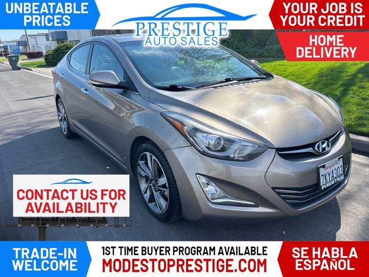 2015 HYUNDAI ELANTRA for sale in MODESTO