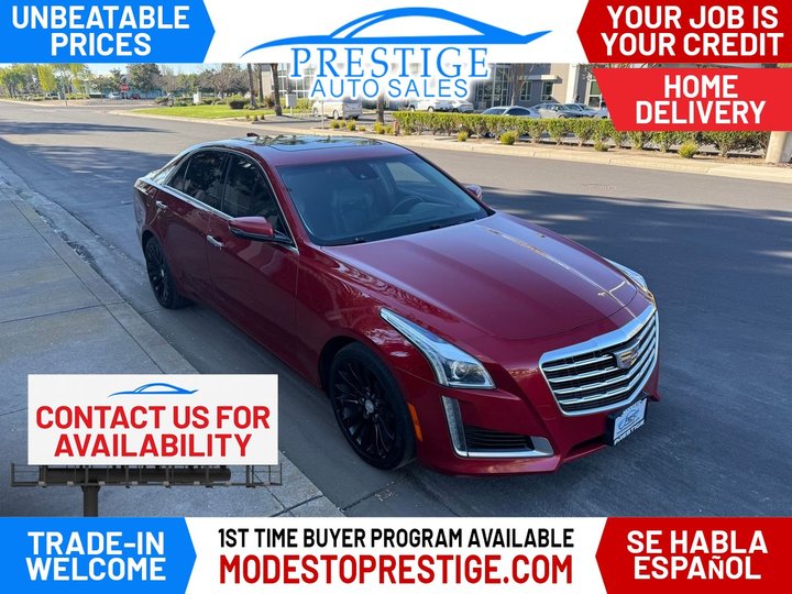 2017 CADILLAC CTS for sale in MODESTO