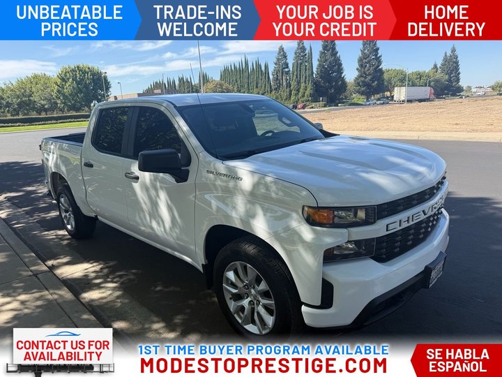 2020 CHEVROLET SILVERADO 1500 CREW CAB for sale in MODESTO