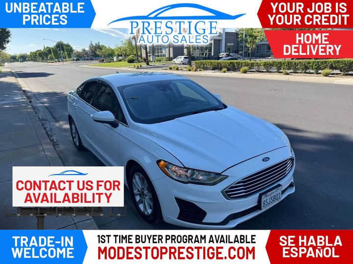 2020 FORD FUSION for sale in MODESTO