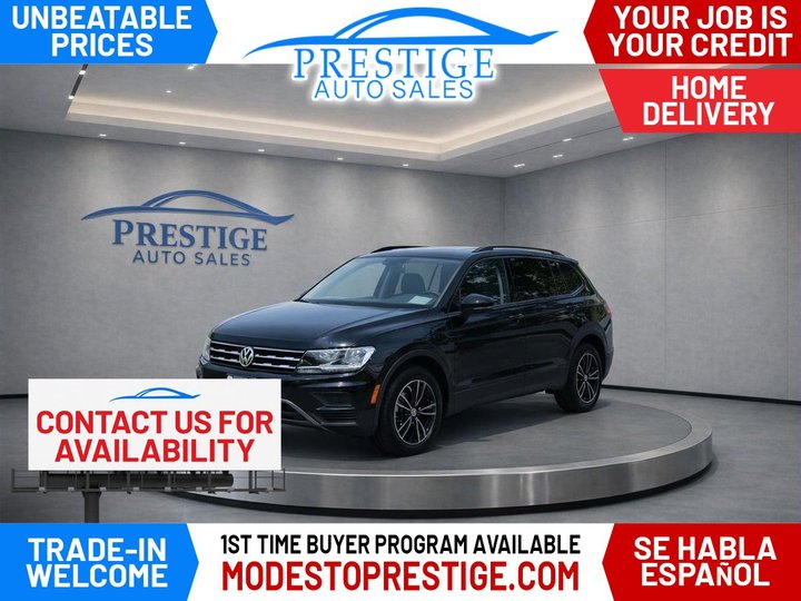 2021 VOLKSWAGEN TIGUAN for sale in MODESTO