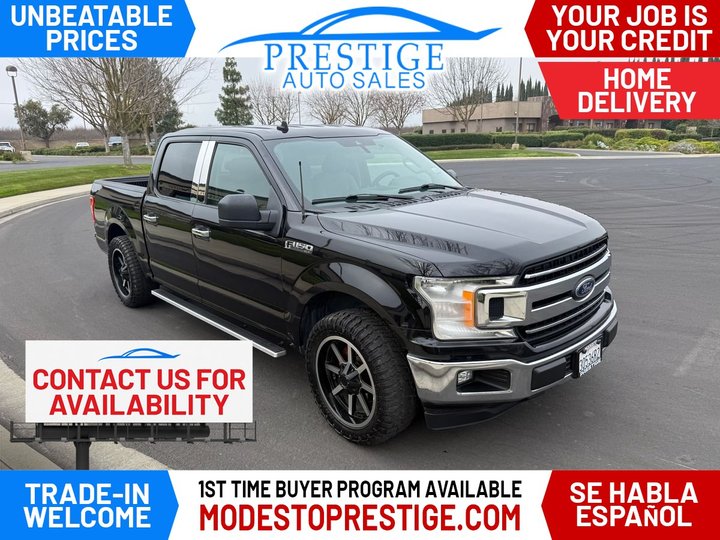 2019 FORD F150 SUPERCREW CAB for sale in MODESTO