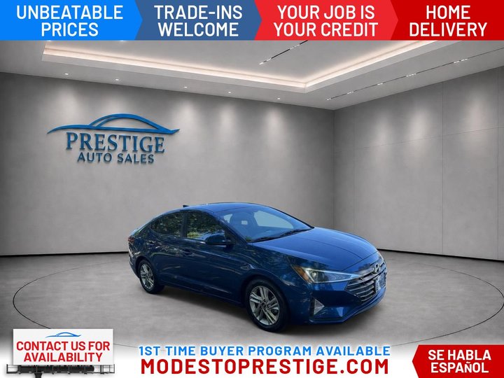 2020 HYUNDAI ELANTRA for sale in MODESTO