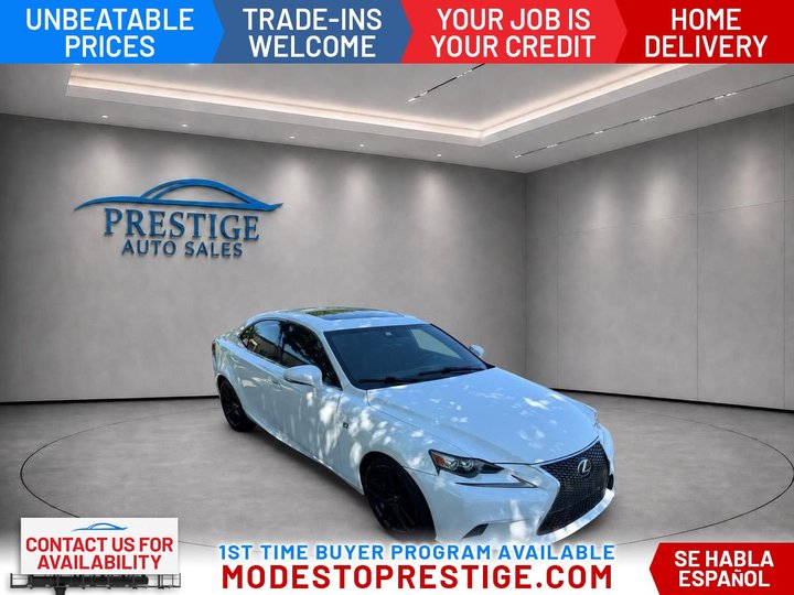 2014 LEXUS IS for sale in MODESTO