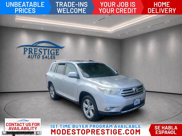 2013 TOYOTA HIGHLANDER for sale in MODESTO