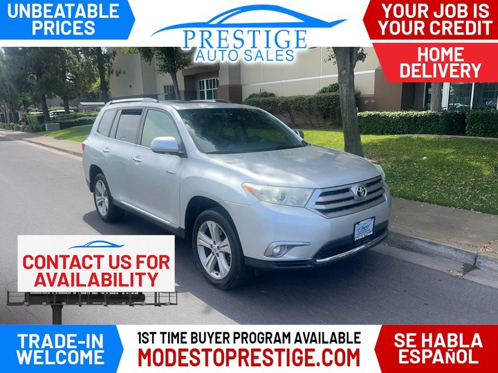 2013 TOYOTA HIGHLANDER for sale in MODESTO