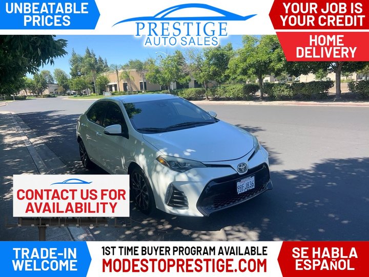2017 TOYOTA COROLLA for sale in MODESTO