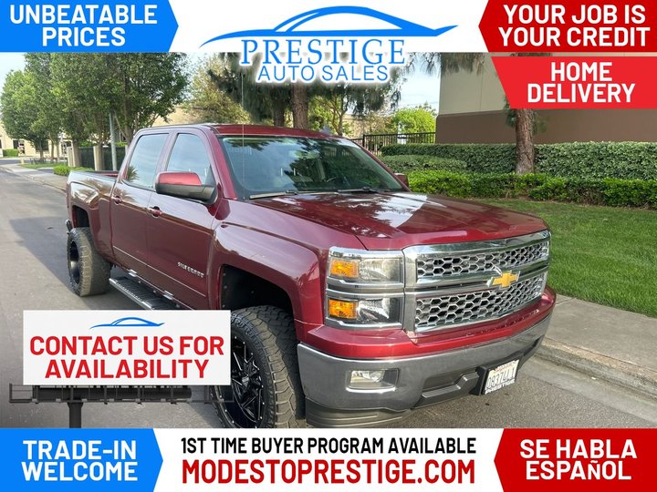 2015 CHEVROLET SILVERADO 1500 CREW CAB for sale in MODESTO