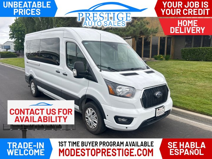 2025 FORD TRANSIT 350 PASSENGER VAN for sale in MODESTO
