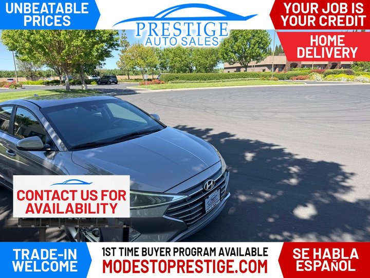 2020 HYUNDAI ELANTRA for sale in MODESTO