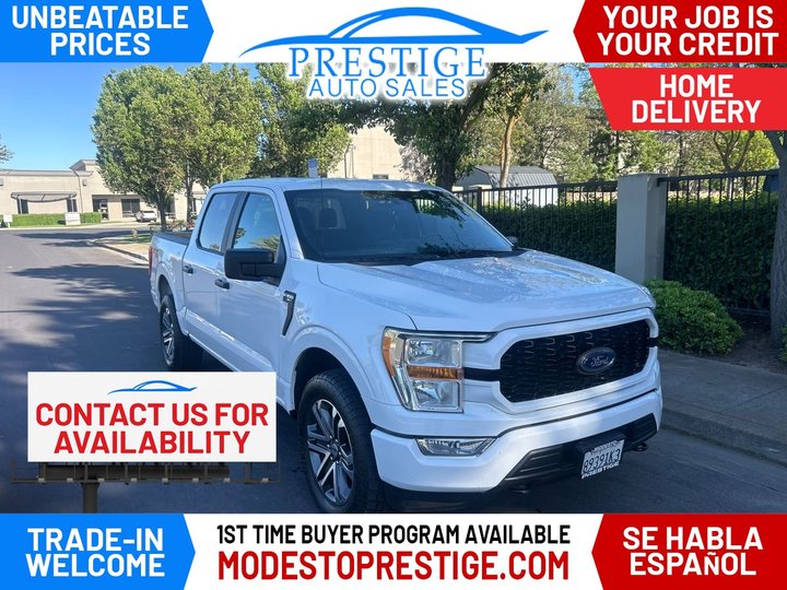 2021 FORD F150 SUPERCREW CAB for sale in MODESTO